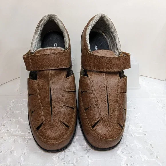 Orthofeet | Shoes | Orthofeet Sarasota Brown Fisherman  display picture 1